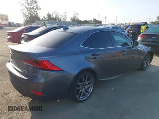 2019 Lexus IS with VIN JTHBA1D23K5095990, listed as a IAAI auction lot 41954839 with 56,550 mi miles. Bid and sale history available at carsss.com. Image 4.