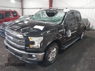 2016 Ford F-150 XLT with VIN 1FTEW1EG6GFC57493, listed as a IAAI auction lot 40383047 with 104,712 mi miles. Bid and sale history available at carsss.com. Image 2.