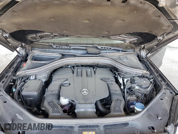 2017 Mercedes-Benz GLS 450 with VIN 4JGDF6EE2HA857803, listed as a Copart auction lot 63474225 with 83,823 mi miles and Salvage title. Bid and sale history available at DreamBid. Image 12.