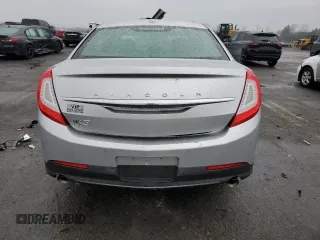 2015 Lincoln MKS with VIN 1LNHL9EK5FG607404, listed as a Copart auction lot 43246995 with Not provided miles and Salvage title. Bid and sale history available at DreamBid. Image 6.
