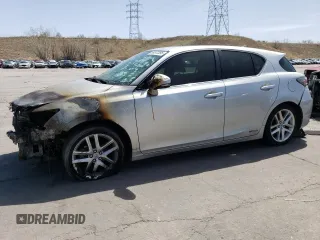 2014 Lexus CT 200h z VIN JTHKD5BH2E2194912, wystawiony jako Copart lot #50872395 z przebiegiem Nie podano mil oraz Szkoda całkowita • Salvage title. Historia ofert i sprzedaży dostępna na DreamBid. Obrazek 1.