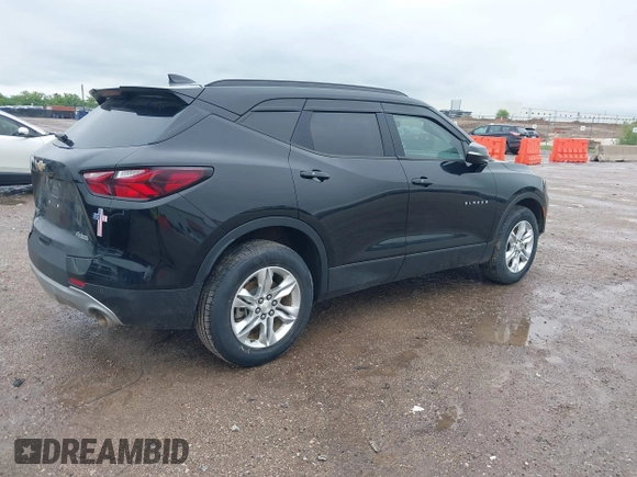2020 Chevrolet Blazer LT with VIN 3GNKBCRS0LS616603, listed as a IAAI auction lot 42193923 with 117,027 mi miles and . Bid and sale history available at DreamBid. Image 4.