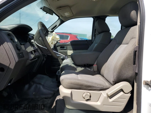 2009 Ford F-150 STX with VIN 1FTRX12W39KB38126, listed as a Copart auction lot 50437915 with 195,040 mi miles and Salvage title. Bid and sale history available at DreamBid. Image 7.