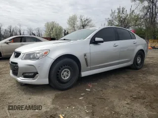 2016 Chevrolet SS with VIN 6G3F15RWXGL223315, listed as a Copart auction lot 49589955 with 0 mi miles and Salvage Title. Bid and sale history available at carsss.com. Image 1.