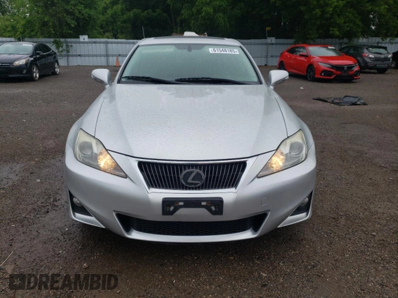 2011 Lexus IS 250 with VIN JTHCF5C29B5045464, listed as a Copart auction lot 61548185 with 116,761 mi miles and Clean title. Bid and sale history available at DreamBid. Image 5.