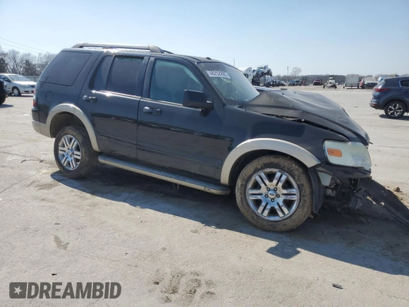 2009 Ford Explorer Eddie Bauer with VIN 1FMEU64E39UA28122, listed as a Copart auction lot 48252285 with 183,032 mi miles and Clean title. Bid and sale history available at DreamBid. Image 4.
