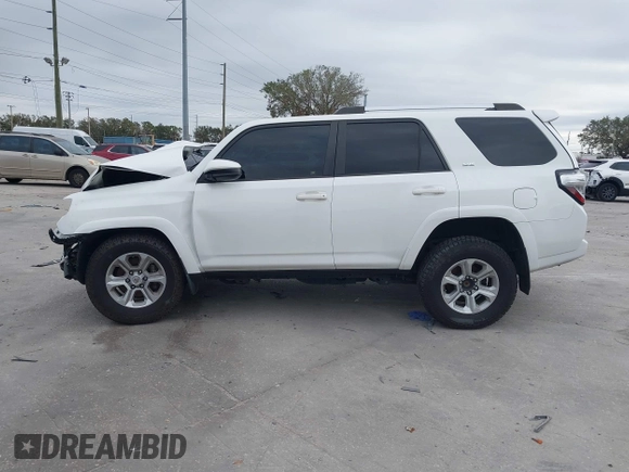 2021 Toyota 4Runner SR5 with VIN JTEEU5JR4M5231007, listed as a IAAI auction lot 41376077 with 74,973 mi miles and . Bid and sale history available at DreamBid. Image 14.