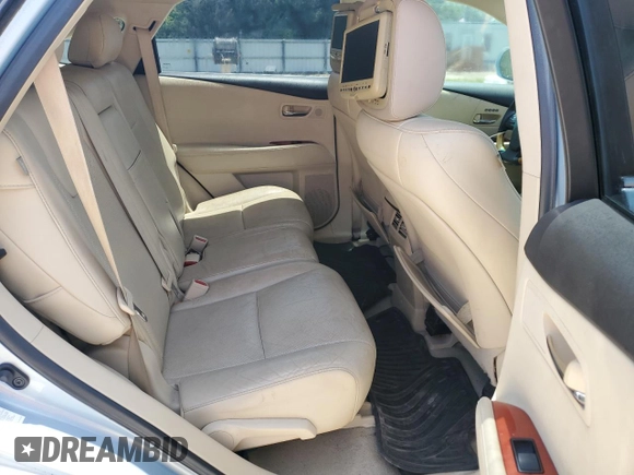 2011 Lexus RX 350 with VIN 2T2ZK1BA9BC056651, listed as a Copart auction lot 57199025 with 104,949 mi miles and Salvage title. Bid and sale history available at DreamBid. Image 11.