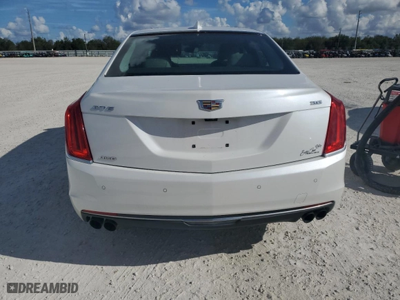 2016 Cadillac CT6 Luxury AWD with VIN 1G6KD5RS5GU158385, listed as a Copart auction lot 85603314 with 76,943 mi miles and Non Repairable. Bid and sale history available at carsss.com. Image 6.