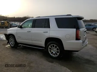 2017 GMC Yukon Denali with VIN 1GKS2CKJ6HR274387, listed as a Copart auction lot 48421715 with 99,291 mi miles and Salvage Title. Bid and sale history available at carsss.com. Image 2.