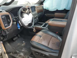 2020 Chevrolet Silverado 1500 High Country with VIN 3GCUYHEL2LG242073, listed as a Copart auction lot 89125915 with 0 mi miles and Salvage Title. Bid and sale history available at carsss.com. Image 7.
