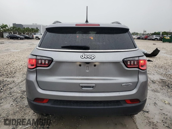 2019 Jeep Compass Latitude with VIN 3C4NJCBB3KT636386, listed as a Copart auction lot 58555305 with 97,923 mi miles and Salvage title. Bid and sale history available at DreamBid. Image 6.