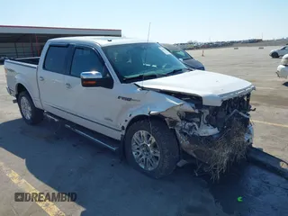 2014 Ford F-150 XL with VIN 1FTFW1ET4EFA15753, listed as a IAAI auction lot 41908571 with 161,901 mi miles. Bid and sale history available at carsss.com. Image 1.