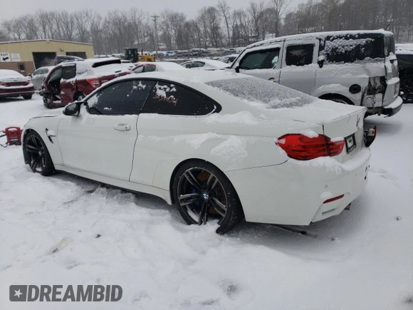 2016 BMW M4 with VIN WBS3R9C56GK335608, listed as a Copart auction lot 59653015 with 71,785 mi miles and Non repairable. Bid and sale history available at DreamBid. Image 2.