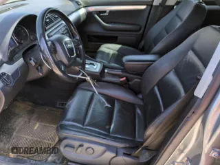 2007 Audi A4 2.0T with VIN WAUDF78EX7A024896, listed as a Copart auction lot 59593995 with 151,980 mi miles and Salvage title. Bid and sale history available at DreamBid. Image 7.