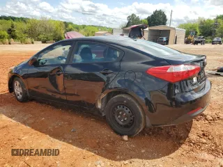 2016 Kia Forte LX with VIN KNAFK4A66G5585093, listed as a Copart auction lot 52929135 with 194,227 mi miles and Salvage Title. Bid and sale history available at carsss.com. Image 2.