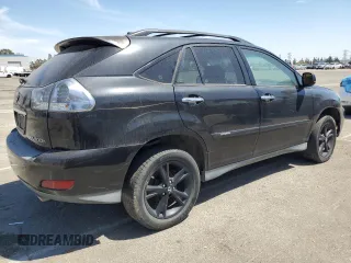 2008 Lexus RX 400h with VIN JTJHW31U882045883, listed as a Copart auction lot 53398035 with 221,966 mi miles and Clean Title. Bid and sale history available at DreamBid. Image 3.