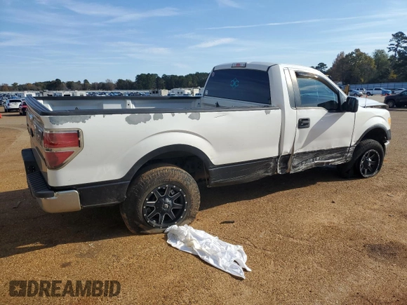 2011 Ford F-150 XL with VIN 1FTNF1CF7BKD63395, listed as a Copart auction lot 83429434 with 172,047 mi miles and Salvage Title. Bid and sale history available at carsss.com. Image 3.