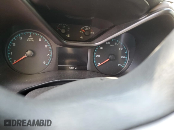 2021 Chevrolet Colorado 2WD Work Truck z VIN 1GCGSBEA4M1153163, wystawiony jako Copart lot #57791375 z przebiegiem 47 561 mil mil oraz Nie do naprawy • Non repairable. Historia ofert i sprzedaży dostępna na DreamBid. Obrazek 9.