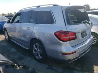 2017 Mercedes-Benz GLS 450 with VIN 4JGDF6EE8HA901271, listed as a Copart auction lot 41928124 with 56,176 mi miles and . Bid and sale history available at DreamBid. Image 2.