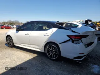 2024 Nissan Sentra SR with VIN 3N1AB8DV7RY309540, listed as a Copart auction lot 49510215 with 12,670 mi miles and Salvage Title. Bid and sale history available at carsss.com. Image 2.