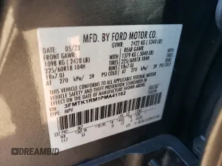 2023 Ford Mustang Mach-E Select with VIN 3FMTK1RM1PMA41162, listed as a Copart auction lot 48897095 with 43,689 mi miles and Salvage Title. Bid and sale history available at DreamBid. Image 14.