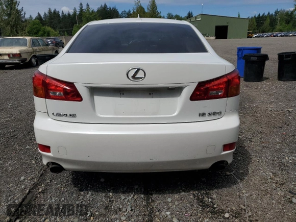2008 Lexus IS 250 z VIN JTHBK262482070977, wystawiony jako Copart lot #58004425 z przebiegiem 145 545 mil mil oraz Szkody całkowita. Historia ofert i sprzedaży dostępna na DreamBid. Obrazek 6.
