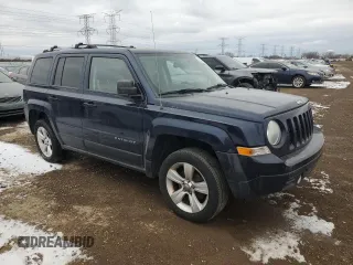 2012 Jeep Patriot Limited with VIN 1C4NJRCB6CD625388, listed as a Copart auction lot 88479725 with 128,570 mi miles and Salvage Title. Bid and sale history available at carsss.com. Image 4.