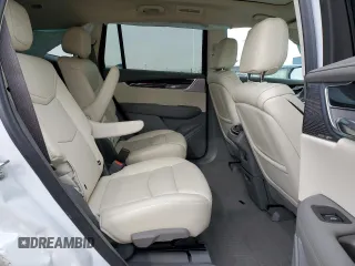 2024 Cadillac XT6 AWD Premium Luxury with VIN 1GYKPDRS0RZ759007, listed as a Copart auction lot 44117035 with 10,037 mi miles and Salvage title. Bid and sale history available at DreamBid. Image 12.