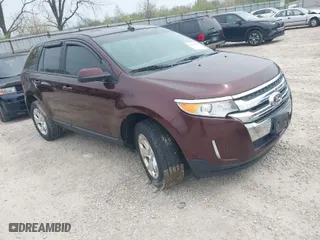 2012 Ford Edge SEL with VIN 2FMDK3JC1CBA45260, listed as a IAAI auction lot 42024673 with 183,328 mi miles. Bid and sale history available at carsss.com. Image 1.