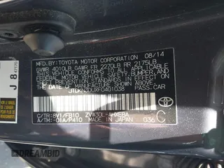 2015 Toyota Prius Four with VIN JTDKN3DUXF0401038, listed as a IAAI auction lot 42461797 with 142,302 mi miles and . Bid and sale history available at DreamBid. Image 9.