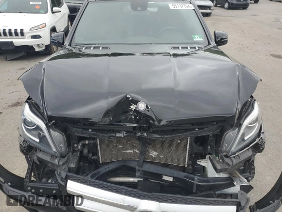 2015 Mercedes-Benz GL with VIN 4JGDF6EE7FA580014, listed as a Copart auction lot 55137704 with 115,624 mi miles and Salvage Title. Bid and sale history available at carsss.com. Image 12.