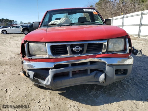 2000 Nissan Frontier 2WD XE with VIN 1N6DD21S0YC370521, listed as a Copart auction lot 86641124 with 0 mi miles and Salvage Title. Bid and sale history available at carsss.com. Image 5.