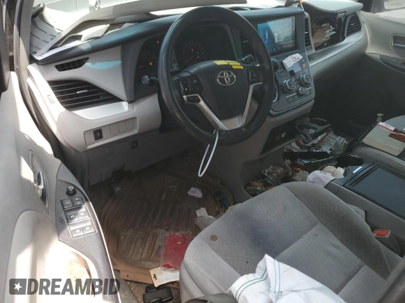 2015 Toyota Sienna LE AAS with VIN 5TDKK3DC3FS653209, listed as a Copart auction lot 54242095 with 228,634 mi miles and Salvage Title. Bid and sale history available at DreamBid. Image 8.
