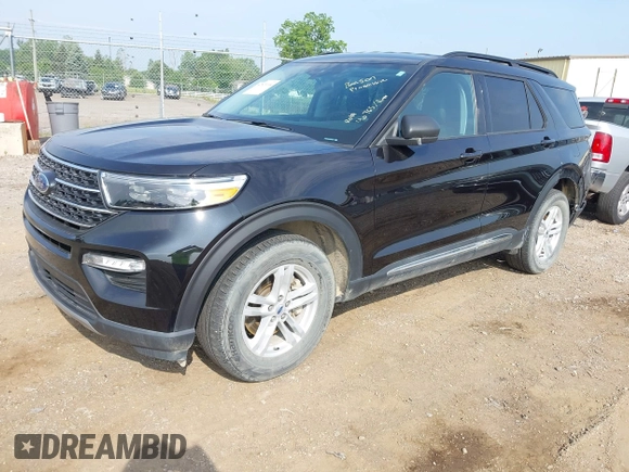2023 Ford Explorer XLT z VIN 1FMSK8DH4PGB89427, wystawiony jako IAAI lot #42529109 z przebiegiem 18 139 mil mil oraz . Historia ofert i sprzedaży dostępna na DreamBid. Obrazek 2.