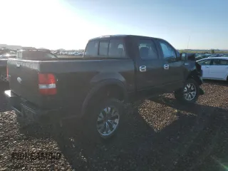 2006 Ford F-150 XLT with VIN 1FTPW14546KD89571, listed as a Copart auction lot 46845925 with 166,009 mi miles and Salvage Title. Bid and sale history available at carsss.com. Image 3.
