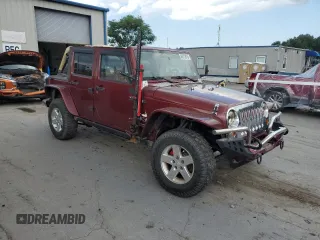 2008 Jeep Wrangler Unlimited X with VIN 1J8GA39108L502356, listed as a Copart auction lot 66272015 with 145,302 mi miles and Clean title. Bid and sale history available at DreamBid. Image 4.