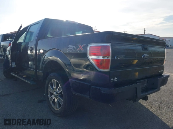 2014 Ford F-150 XL with VIN 1FTFW1CF2EKF68910, listed as a IAAI auction lot 41728533 with Not Provided miles. Bid and sale history available at carsss.com. Image 3.