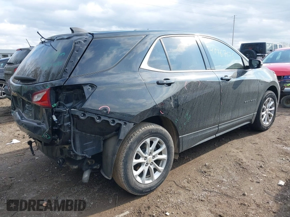 2019 Chevrolet Equinox LT z VIN 2GNAXKEV5K6269208, wystawiony jako IAAI lot #40767176 z przebiegiem 81 717 mil mil oraz . Historia ofert i sprzedaży dostępna na DreamBid. Obrazek 4.