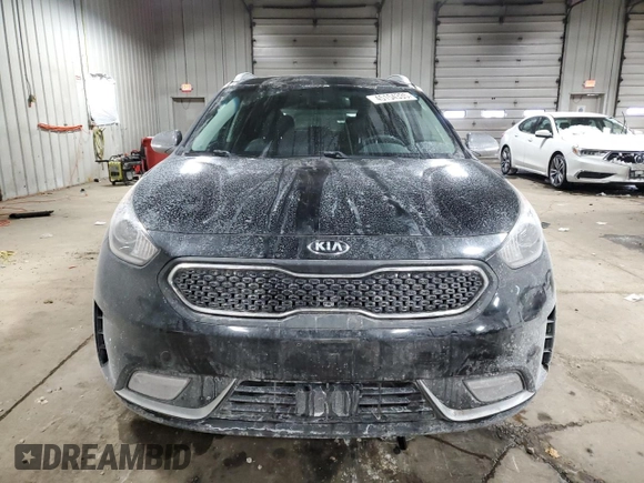 2017 Kia Niro Touring Launch Edition with VIN KNDCC3LCXH5076013, listed as a Copart auction lot 45154335 with 124,295 mi miles and Clean Title. Bid and sale history available at carsss.com. Image 5.