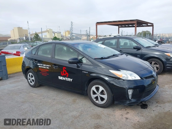2014 Toyota Prius Four with VIN JTDKN3DU1E1749156, listed as a IAAI auction lot 42216159 with 157,615 mi miles. Bid and sale history available at carsss.com. Image 1.