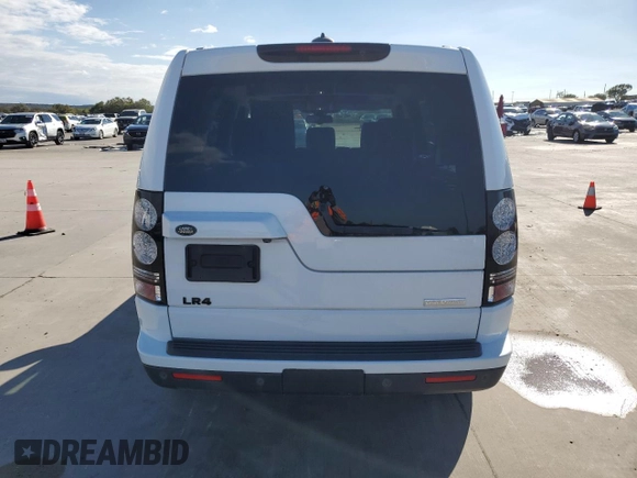 2016 Land Rover LR4 HSE Lux with VIN SALAK2V68GA789079, listed as a Copart auction lot 80555494 with 157,427 mi miles and Salvage Title. Bid and sale history available at DreamBid. Image 6.
