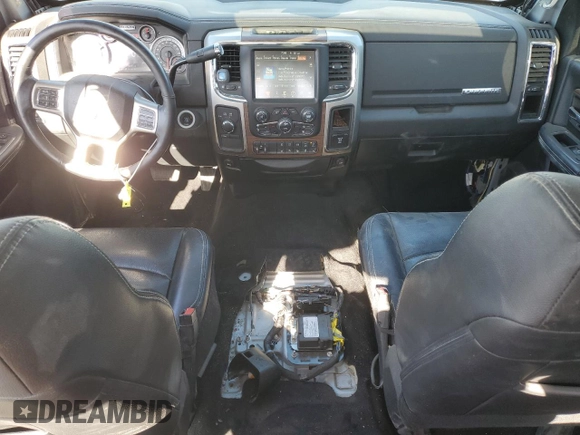 2016 Ram 2500 Laramie with VIN 3C6UR5FL3GG159968, listed as a Copart auction lot 54046445 with 106,300 mi miles and Salvage Title. Bid and sale history available at carsss.com. Image 8.