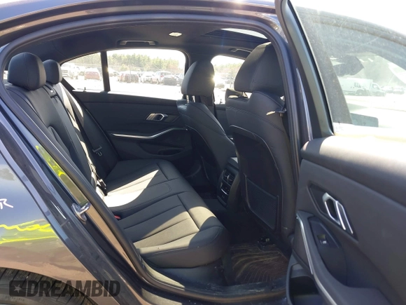 2021 BMW 3 Series 330i xDrive with VIN 3MW5R7J08M8C03343, listed as a IAAI auction lot 42061147 with 34,941 mi miles and . Bid and sale history available at DreamBid. Image 8.