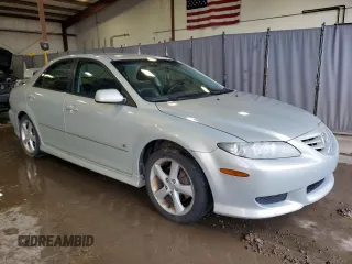 2005 Mazda 6 Sport S with VIN 1YVHP80D155M03523, listed as a Copart auction lot 47124105 with 114,313 mi miles and Salvage Title. Bid and sale history available at DreamBid. Image 4.