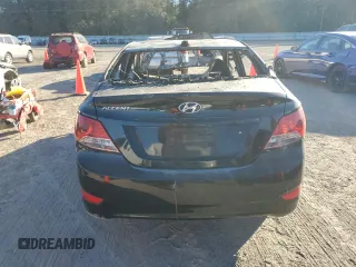 2012 Hyundai Accent GLS with VIN KMHCT4AE2CU083560, listed as a Copart auction lot 82301044 with 0 mi miles and Non Repairable. Bid and sale history available at carsss.com. Image 6.