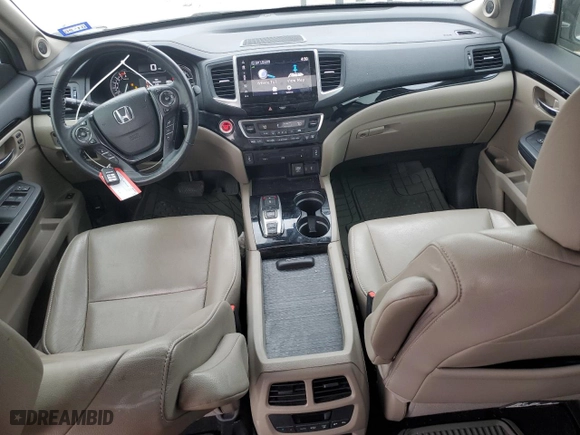 2017 Honda Pilot Touring with VIN 5FNYF5H97HB047668, listed as a Copart auction lot 46139285 with 54,928 mi miles and Salvage Title. Bid and sale history available at carsss.com. Image 8.