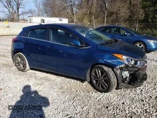 2016 Hyundai Elantra GT with VIN KMHD35LH3GU303392, listed as a Copart auction lot 80389604 with 55,221 mi miles and Salvage Title. Bid and sale history available at carsss.com. Image 4.