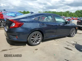 2019 Honda Civic EX-L z VIN 19XFC1F7XKE009097, wystawiony jako Copart lot #56054825 z przebiegiem 72 868 mil mil oraz Szkoda całkowita • Salvage title. Historia ofert i sprzedaży dostępna na DreamBid. Obrazek 3.