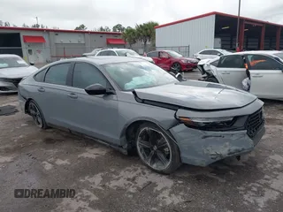 2023 Honda Accord Sport-L with VIN 1HGCY2F72PA053505, listed as a IAAI auction lot 42603967 with Not provided miles and . Bid and sale history available at DreamBid. Image 1.